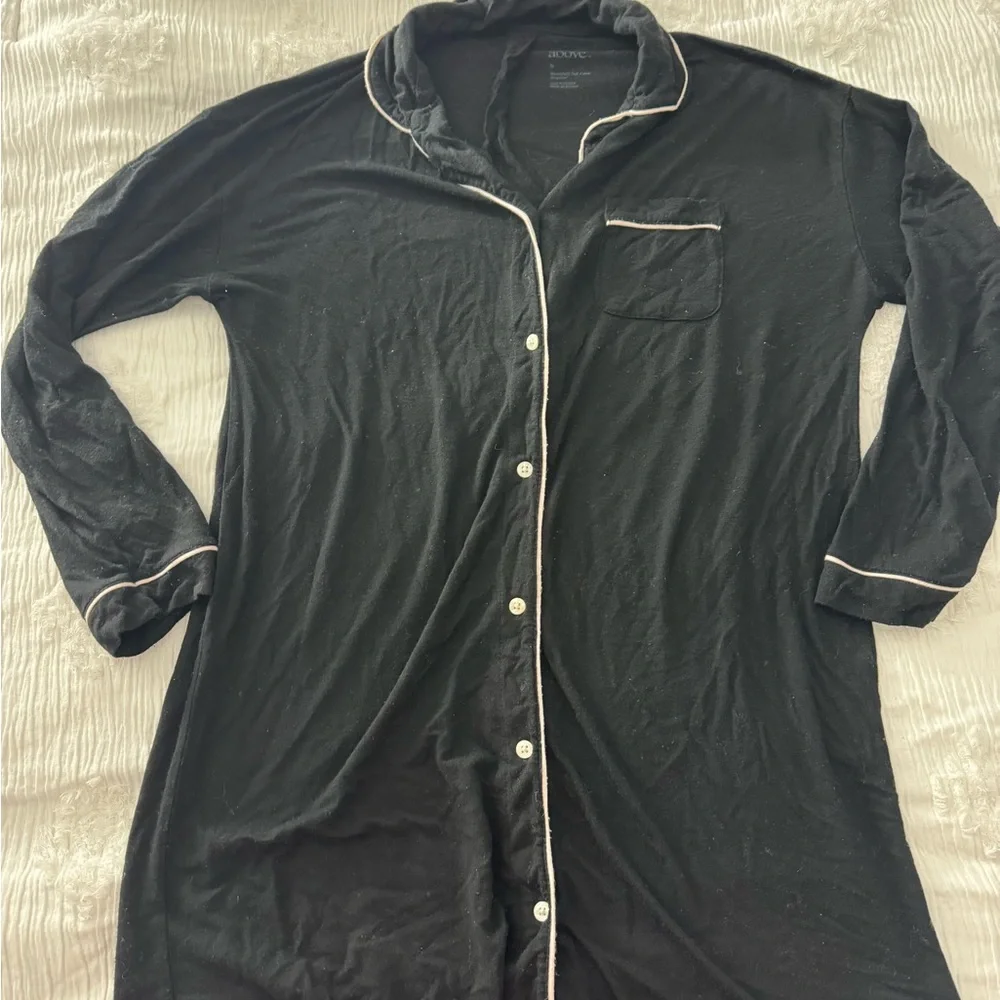 Stars Above Black Nightgown Women’s Small from Target Pajamas pjs - Picture 7 of 7